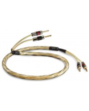 Cablu pentru boxe QED - Golden Anniversary XT, 4x 2,5 mm, 1 m, auriu
