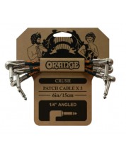 Cabluri de chitară Orange - CA038 Crush, 15 cm, 3 buc, negru -1