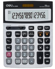 Calculator Deli Core - E39265, 16 dgt, panou metalic -1