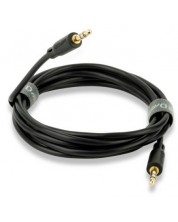 Cablu QED - Connect, 3,5 mm/3,5 mm, 3 m, negru -1