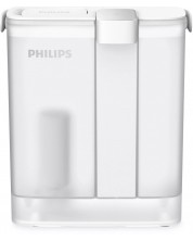 Cană de filtrare apă Philips - AWP2980WH/58, 3 l, albă -1