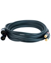 Cablu Master Audio - RCA930/5, 2x RCA/2x XLR, 5 m, negru -1