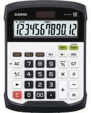 Calculator Casio - WD-320MT, 12-cifre, Water-Protected, alb -1