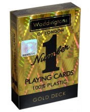 Cărți de joc Waddingtons - Gold Deck -1