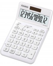 Calculator de birou Casio - JW-200SC, Afisaj cu 12 cifre, metalic alb -1