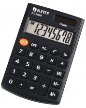 Calculator Eleven - SLD-200NR, de buzunar, 8 cifre, negru -1