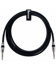 Cablu pentru chitară Ibanez - NS10, 6.3 mm, 3 m, negru/argintiu -1