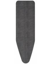 Husă pentru masă de călcat Brabantia - Denim Black, B 124 x 38 x 0,2 cm