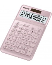 Calculator de birou Casio - JW-200SC, Afisaj cu 12 cifre, roz metalic -1