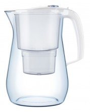 Cană de filtrare apă Aquaphor - Onyx, 120010, 4.2 l, albă