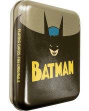 Cărți de joc Cartamundi - Batman Vintage Metal Box -1