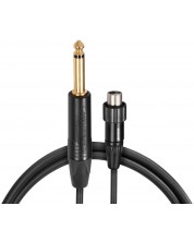 Cablu pentru instrumente Shure - WA305, 6.3mm/TA4F, 0.9m, negru