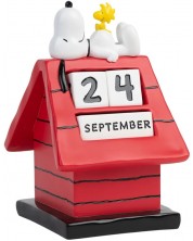 Calendar Erik Animație: Peanut - Snoppy pe Doghouse -1