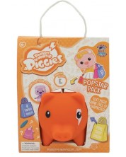 Pușculiță  Boti Pocket Money Piggies - Portocaliu, cu accesorii