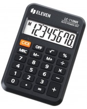 Calculator Eleven - LC-110NR, de buzunar, 8 cifre, negru -1