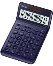 Calculator de birou Casio - JW-200SC, Afisaj cu 12 cifre, albastru închis metalic -1