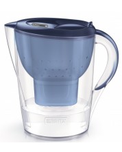 Cană cu filtru de apă BRITA - Marella XL Memo, 3.5 l, albastră