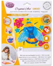 Felicitare tapiserie cu diamante Craft Buddy - Albină