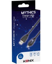 Konix - Mythics Play & Charge LED Cable 3 m (PS4)