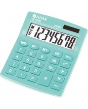 Calculator Eleven - SDC-805NRGNE, 8 cifre, verde -1
