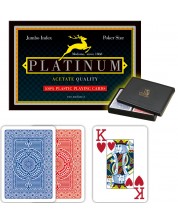 carti pentru joc  Modiano - Acetate Poker 2 Jumbo Index -1
