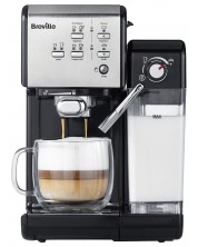 Espressor Breville – Prima Latte II VCF108X-01, 19 bar, 1,5 l, argintiu - imagine 1