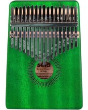 Kalimba, instrument muzical Sela - 17 Mahogany, verde