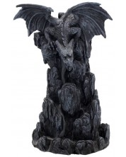 Cădelniță Nemesis Now Adult: Dragons - Black Dragon, 19 cm -1