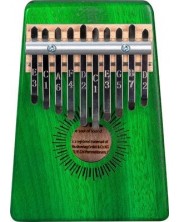 Kalimba, instrument muzical Sela - 10 Mahogany, verde