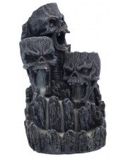 Cădelniță Nemesis Now Adult: Gothic - Skull Backflow, 17 cm