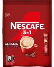 Mix de cafea NESCAFE - 3in1 Classic, 10 х 15.5g - imagine 1