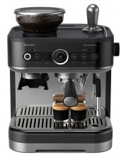 Aparat de cafea Philips - Barista Brew PSA3218/10, 15 bar, 2.3 l, negru/argintiu - imagine 1