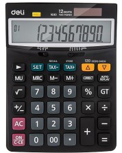 Calculator Deli Core - E1630, 12 dgt, negru