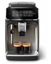Aparat de cafea Philips - 3300 Series EP3326/90, 15 bar, 1.8 l, negru/crom - imagine 1