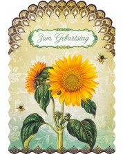 Felicitare Gespaensterwald Romantique - Floarea soarelui