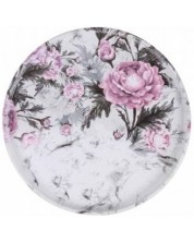 Farfurie din ceramica pentru desert Morello - Beautiful Roses, 20 cm -1