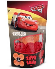 Nisip kinetic Red Castle - Cars 3, rosu, cu forme, 500 gr