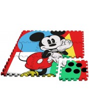 Covoraș de joacă cu geantă Kids Euroswan - Mickey , 9 elemente