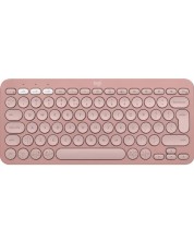 Logitech Keyboard - Pebble Keys 2 K380s, Wireless, US Layout, Rose -1