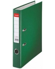 Dosar Esselte Eco - A4, 5 cm, PP, margine metalica, eticheta detasabila, verde