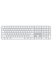 Tastatură Apple - Magic Keyboard, Touch ID, numere, US, alb -1