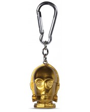 Breloc 3D Pyramid Movies: Star Wars - C-3PO - Ozone.ro Breloc 3D Pyramid Movies: Star Wars - C-3PO