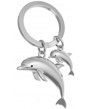 Breloc Metalmorphose - Dolphin Family -1