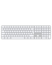 Tastatură Apple - Magic Keyboard, Touch ID, cu cifre, RO, alb -1