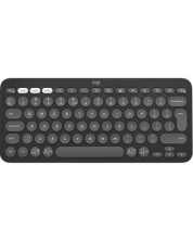 Logitech Keyboard - Pebble Keys 2 K380s, fără fir, ISO Layout, Graphite -1