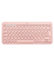Tastatură Logitech - K380 For Mac, US ISO, wireless, Rose -1