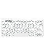 Logitech Keyboard - Pebble Keys 2 K380s, fără fir, layout SUA, alb -1