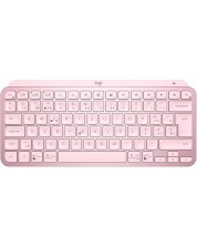 Tastatura Logitech - MX Keys Mini, wireless, roz -1