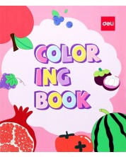 Carte de colorat Deli EN041 - Fructe -1