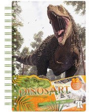 DinosArt Foil Drawing Book - Dinozauri